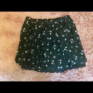 Torrid chiffon skater skirt